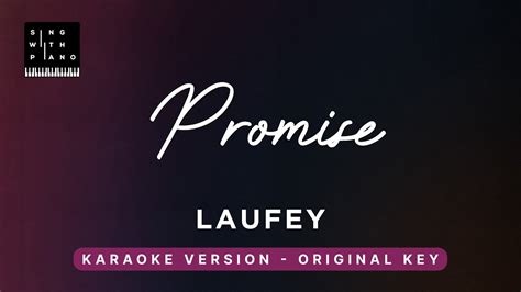 Promise - Laufey - Piano Instrumental Cover with Lyrics Chords - Chordify