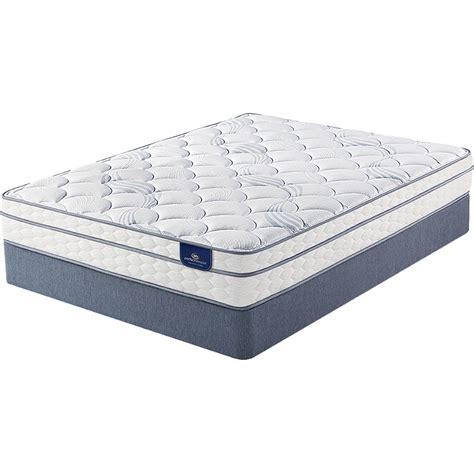 Serta Perfect Sleeper Overbrook Euro Top Mattress Low Profile Set ...