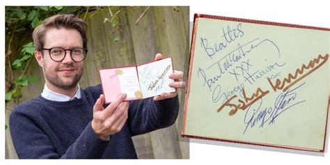 Beatles autographs sell for thousands - Antique Collecting