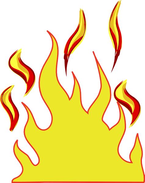 Free Flame Outline Cliparts, Download Free Flame Outline Cliparts png ...