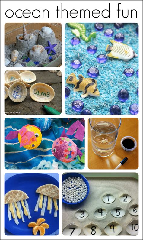 30+ Fantastic Activities for a Preschool Ocean Theme - Fun-A-Day!