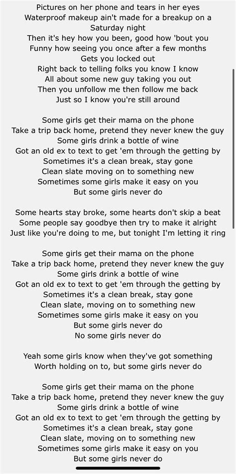 Jameson Rodgers “Some Girls” | Country song quotes, Country song lyrics, Country girl quotes