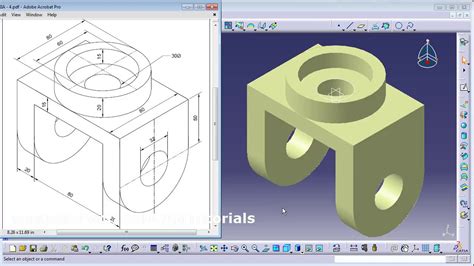 CATIA Surface Design Exercises for Beginners - 2 | CATIA Surface Design ...