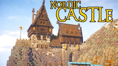 Nordic Minecraft Castle Timelapse - YouTube