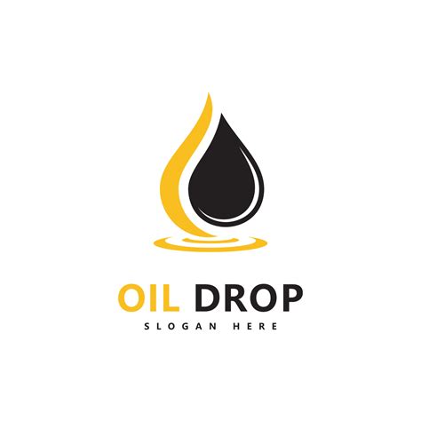 Oil drop Logo Template vector illustration design 6559129 Vector Art at Vecteezy