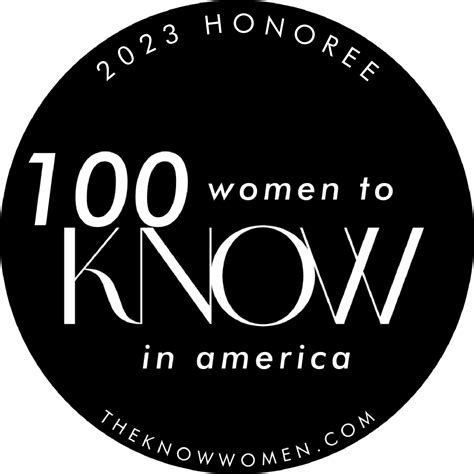 2023 Class of 100 Women to KNOW in America - Keystone Group International