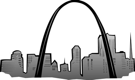 Download Gateway Arch, St Louis, Monument. Royalty-Free Vector Graphic - Pixabay