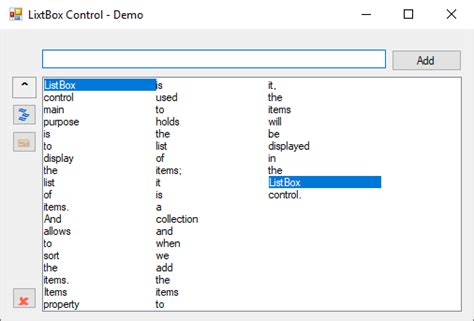 C# - How to use ListBox control? - CodeSteps