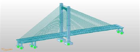 Layout of this cable-stayed bridge. | Download Scientific Diagram