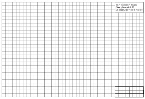 Room Layout Graph Paper - Image to u