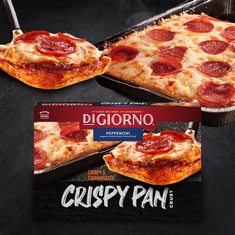 DIGIORNO® Pepperoni Crispy Pan Crust Pizza | El Mejor Nido