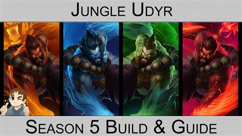 League of Legends - Jungle Udyr Build / Guide - Season 5 - YouTube