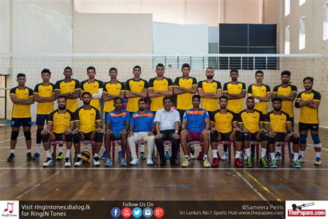 Sri Lanka Men’s squad for Asian Volleyball Championship | ThePapare.com