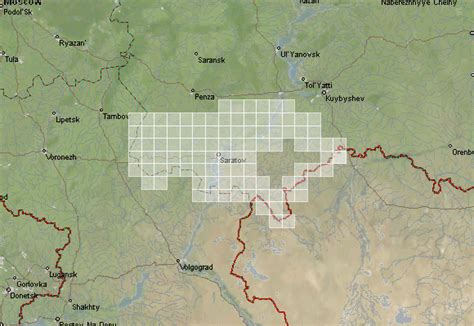 Download Saratov oblast topographic maps - mapstor.com