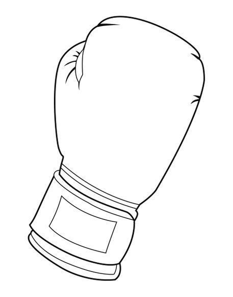 'Black and white boxing glove' by William Rossin on artflakes.com as poster or art print $16.63 ...