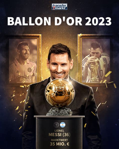 Messi rechnete nicht mehr mit Ehrung: „Ist mein letzter Ballon d’Or“ | Transfermarkt