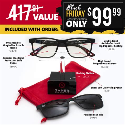 Gamer Advantage Black Friday Sale Offers Big Savings On Gaming Glasses, Plus a Free Game - Prima ...