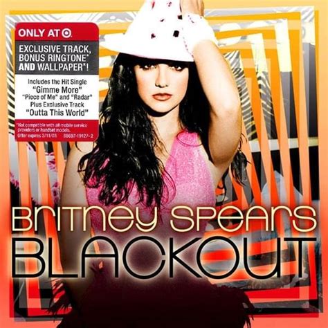 Britney Spears - Blackout (Target Edition) Lyrics and Tracklist | Genius