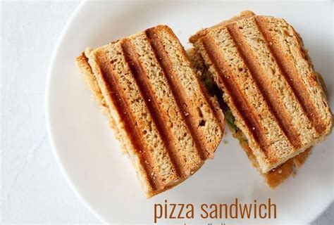 Pizza Sandwich » Dassana's Veg Recipes