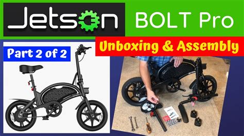 Jetson Bolt Pro Folding Electric Bike Manual