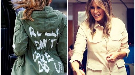 Melania Trump had THIS written on her jacket as she visits migrant kids ...