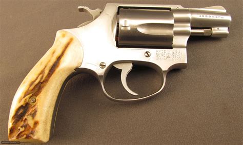 S&W Model 60 with Stag Grips 38 Special CCW