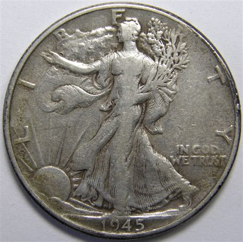 1945 P Walking Liberty Half Dollar #3 - for sale, buy now online - Item ...