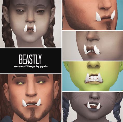 Best of Sims 4 Orc Teeth CC and Mods — SNOOTYSIMS