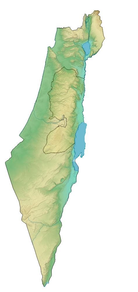 Collection of Israel Map PNG. | PlusPNG