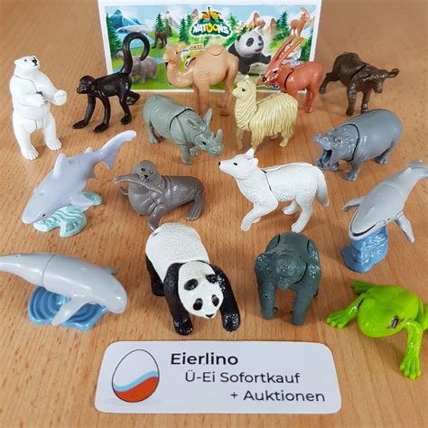 New 2022 KINDER Set: Natoons Animals Around the Globe FULL - Etsy