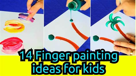 Finger Painting Ideas For Preschoolers