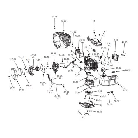 Earthquake 12802 MC440 Cultivator Viper S/N 020636 2014-Model Parts ...