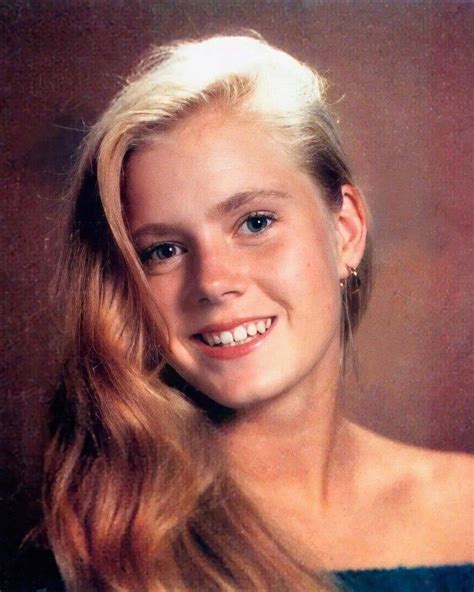 18 year old Amy Adams, 1992 : OldSchoolCelebs High School Yearbook Photos, Celebrity Yearbook ...