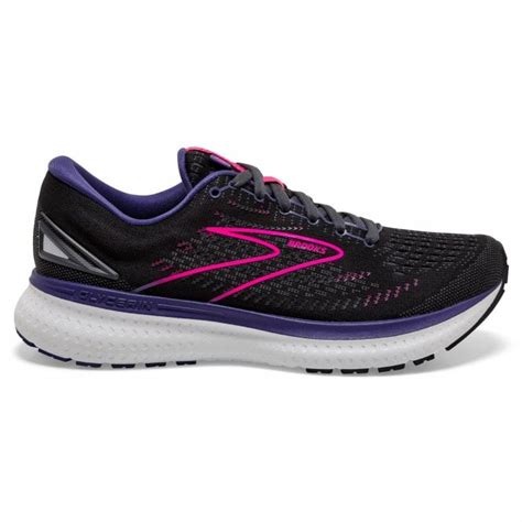 Brooks Womens Glycerin 19 Black/Purple Running Shoes | BMC Sports