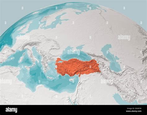 Turkey Map Europe Asia