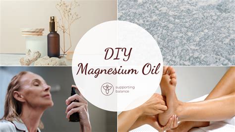 DIY Magnesium Oil - Supporting Balance