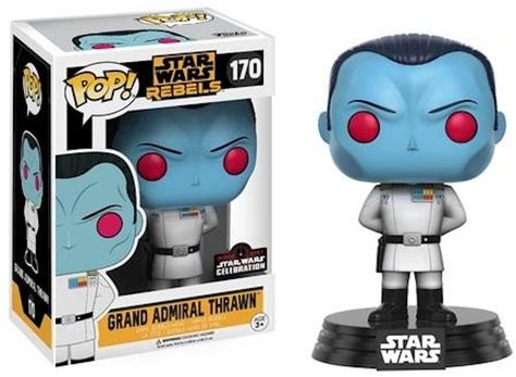 Funko Pop! Star Wars Rebels Grand Admiral Thrawn (Rebels) Star Wars Celebration Exclusive Figure ...