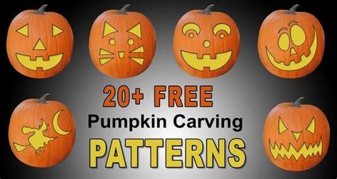 Free Printable Jack O Lantern Carving Patterns - FREE PRINTABLE TEMPLATES