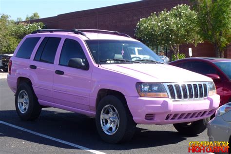 When They Say Tour The Rim... (Pink Jeep Grand Cherokee) | GenHO