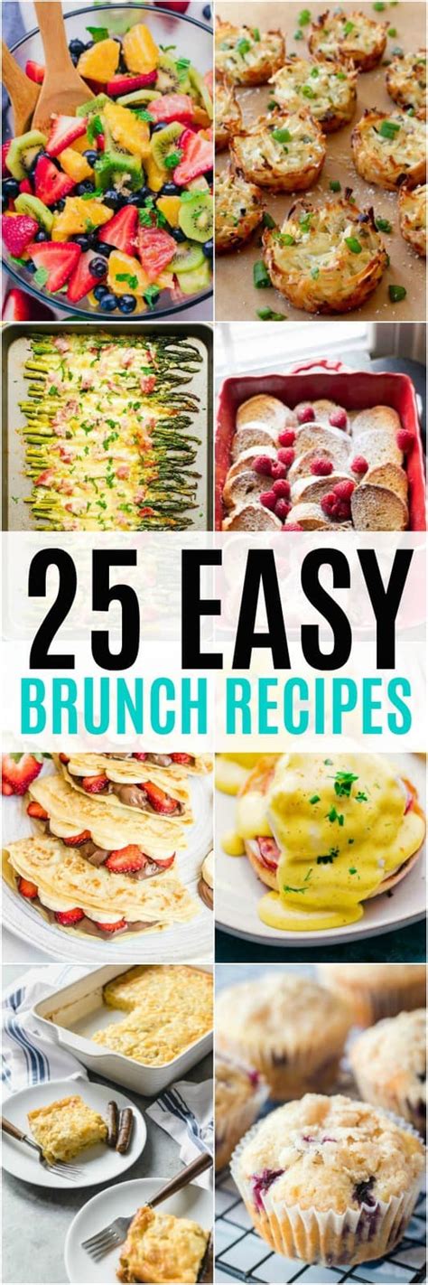 25 Easy Brunch Recipes ⋆ Real Housemoms