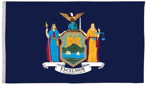 New York State Flag 5' x 8' | New York Flag | State of New York Flag