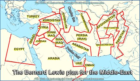 Bernard Lewis New Middle East Map - Darice Fleurette