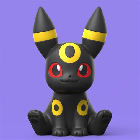 STL file POKEMON - UMBREON (EASY PRINT NO SUPPORT) 🐉・3D printing ...