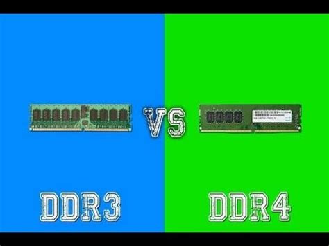 COMPARISON BETWEEN DDR3 VS DDR4 - YouTube