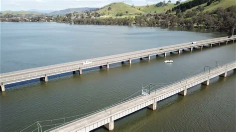 Water level at Bonnie Doon Bridge Eildon Weir is up over 98% you can ...