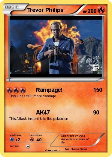 Pokémon Trevor Philips 20 20 - Rampage! - My Pokemon Card