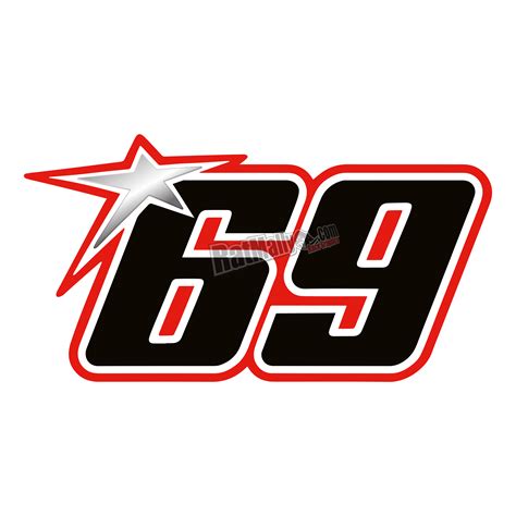 Nicky Hayden 2016 WSBK Race NumbersSize: 225x120mmColour: Black/white/red(unofficial) | Desain ...