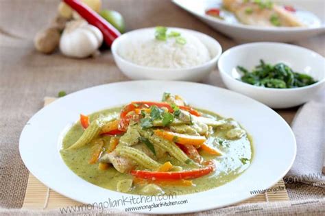 Thai Green Fish Curry Recipe | MongolianKitchen.com