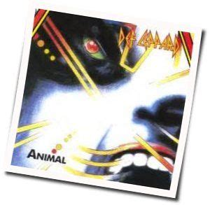 Def Leppard - Animal (Ver. 3) Chords