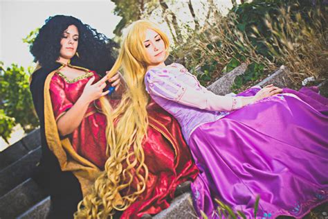 Rapunzel and Gothel by NunnallyLol on DeviantArt